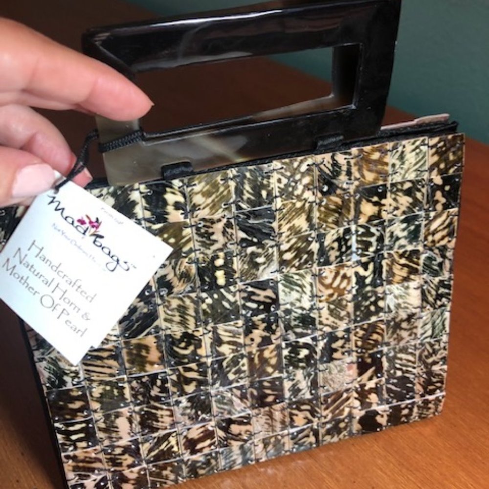 Handcrafted Mother of Pearl Purse